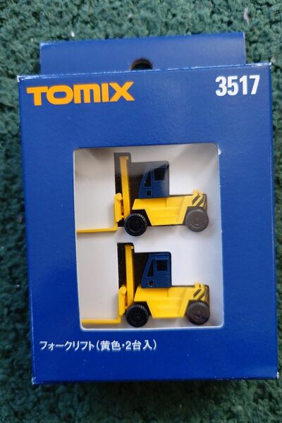 TOMIX フォークリフト（黄色・2台入り） 3517 未開封 Nゲージ