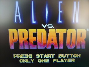 1 jpy ~ ROM only Capcom Alien VS Predator ALIEN VS PREDATOR CPSII CPS2 CPSII instrument manual copy 