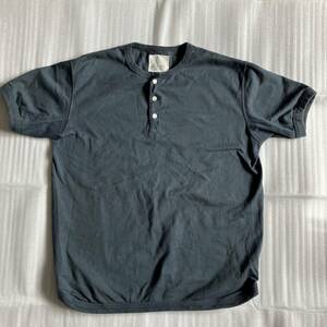 送料無料　USED　フルカウント 5222H FLAT SEAM HEAVY WEIGHT HENRY TEE サイズL