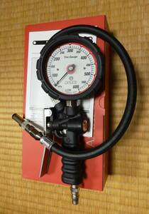  Asahi tire gauge AGE-600-452 new old goods unused goods breaking the seal only Yupack including carriage ( in explanatory note example out conditions equipped )