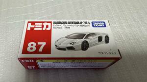 台湾版 No.87 ランボルギーニ アヴェンタドール LP 700-4 （初回特別仕様） （1/68スケール トミカ 450283）