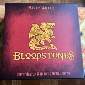 話題作！『Blood stones（ブラッドストーンズ）』English版　開封未使用品　ボードゲーム　マーティン・ワレス作