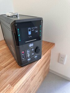 【ポータブルバッテリー1500w×太陽光パネルセット410w販売】未使用品　電気代高騰やキャンプなどに～　福井初　引き取り・配送可