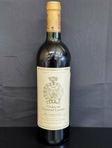 未開栓　CHATEAU GRUAUD LAROSE　シャトー グリュオ ラローズ　1996年　750ml　12.5％_画像1