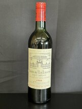 未開栓　CHATEAU LA LAGUNE　シャトー・ラ・ラギューヌ　HAUT MEDOC　1986年　750ml　12.5％_画像1