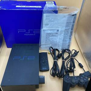 【3099】SONY PlayStation2 PS2本体 SCPH-30000 コントローラー 付属品 説明書 箱付き ジャンク品 動作未確認