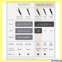 SALONIA サロニア ストレート ヘアアイロン 15mm ブラック 耐熱ポーチ付 SL-004S 34_画像7