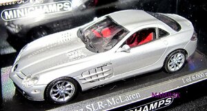 [Ma]PM*1/43 400033020 Mercedes Benz SLR McLAREN 2003 серебряный 6000 автомобилей ограниченного выпуска 