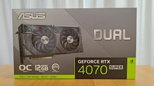 【新品・未使用】DUAL GeForce RTX 4070 SUPER（DUAL-RTX4070S-O12G）