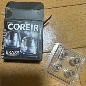 日本ディックスイヤーピース COREIR コレイルBRASS Pentaconn BRASS M・MSセット（各1ペア)