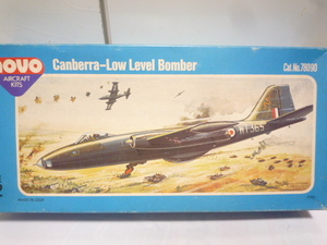 ちょっとお手つき novo 1/72 Canberra Mk.8/12 水平尾翼片方欠品