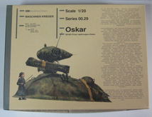 送料無料 モデルカステン 1/20 オスカル 絶版プラモデル マシーネンクリーガー MA.K Oskar_画像1