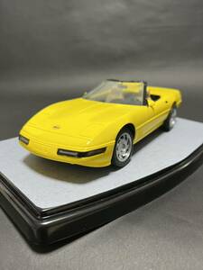 1/24 have i Chevrolet Corvette 1992 navy blue bar tibru plastic model final product 