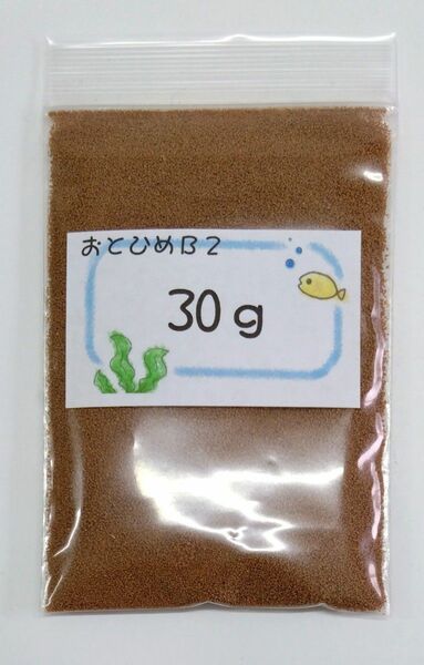 日清丸紅飼料おとひめB2(0.36～0.62mm)30g/沈降性めだかごはん