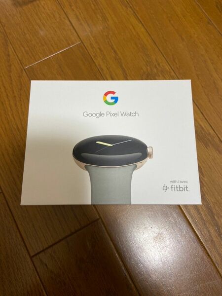 【新品未開封】Pixel Watch Chanpagne Goldステンレスケース/Hazelアクティブバンド