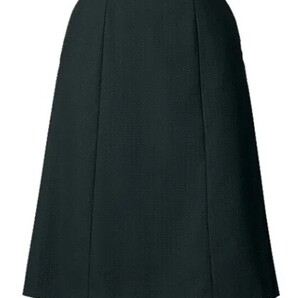 ※特寸サイズ※【新品】ALPHA PIER_Aラインスカート(2:ストライプ/ブラック)AR3882/アルファピア/黒/かわいい会社事務服/おしゃれOL制服