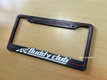  US Buddy Club バディクラブ ライセンスフレーム ナンバーフレーム-SPORT USDM北米JDM HONDAホンダ ACURAアキュラ バーディ P1レーシング_画像1
