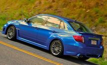 USスバル純正 08-14 SUBARU IMPREZZA WRX インプレッサ フェンダー WRXエンブレム シルバー ガーニッシュ USDM北米GRB GVB系 STi SPT_画像5