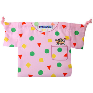 クレヨンしんちゃん パジャマ型巾着 ピンク パジャマ型のかわいい巾着袋 KS30179