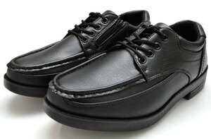 新品 ウィルソン 1601 黒 27cm メンズカジュアルシューズ メンズビジネスシューズ ウォーキングシューズ 4E 幅広 靴 紳士靴 紐靴