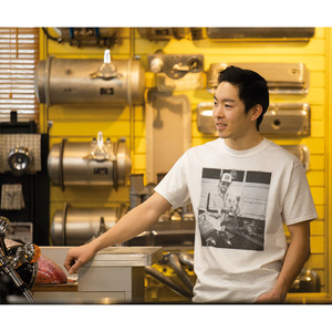 廃版 Ｌサイズ Dean MOON Tシャツ ムーンアイズ ホワイト 白 mooneyes HOT ROD hot rodder ホットロッド 車 バイク好きの方にぜひ レトロ