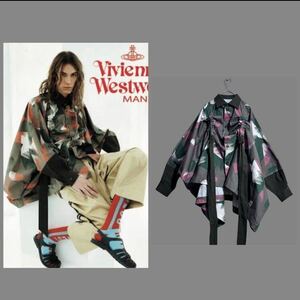 2019 year autumn winter Vivienne Westwood man deformation design shirt jacket 