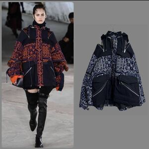 2018年秋冬コレクション　サカイ　ボリュームコート　sacai