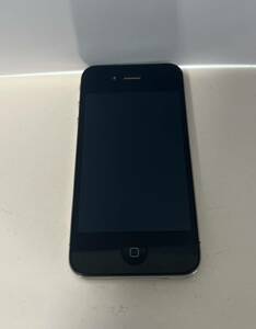 iphoniPhone 4 Black 32GB Softbank MC605J/A 本体のみ USED 中古 ソフトバンク 黒 製造番号（IMEI）012417006605242