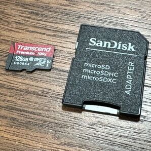 Transcend microSDXCカード 128GB TS128GUSDU1PE