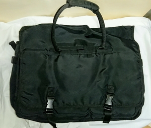 J38* beautiful goods * many storage travel bag black 