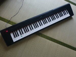 брать .. приходите б/у YAMAHA Yamaha электронное пианино NP-31 Piaggero клавиатура клавиатура выход звука проверка 