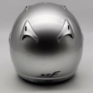 Arai アライ SZ-F ALUMINA SILVER アルミナシルバー SZF ジェットヘルメット XLサイズの画像5