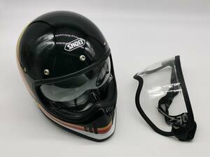 SHOEI ショウエイ EX-ZERO EQUATION イーエックス - ゼロ イクエージョン BLACK/WHITE フルフェイス ヘルメット Lサイズ