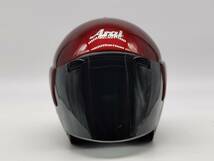 Arai アライ SZ-α ワインレッド sz-α ジェットヘルメット Mサイズ_画像3