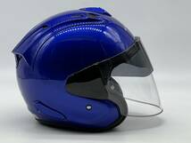Arai アライ VZ-RAM VIVID BLUE ビビッドブルー VZ-Ram ジェットヘルメット Lサイズ_画像8