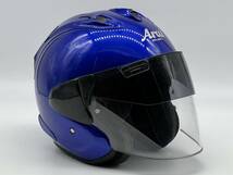Arai アライ VZ-RAM VIVID BLUE ビビッドブルー VZ-Ram ジェットヘルメット Lサイズ_画像2