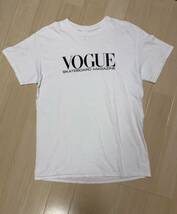 VOGUE SKATEBOARD MAGAZINE TEE DEAR SKATING Mサイズ Gildan_画像2