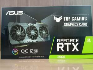 【中古品】ASUS TUF Gaming Geforce RTX3060 12GB 箱あり【グラフィックボード】