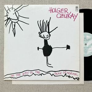 JPN盤◆MAT1◆美盤◆LP◆Holger Czukay(ホルガー・シューカイ)「On The Way To The Peak Of Normal」◆1982年 AW-25013◆Krautrock CAN 