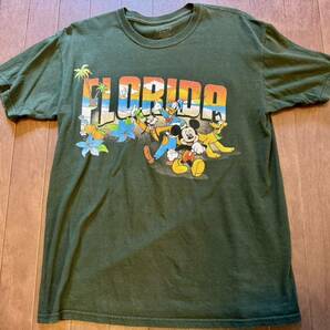 ディズニー FLORIDA 半袖 Tシャツ M ディズニーランド ディズニーワールド ミッキーマウス ドナルドダック グーフィー プルート ビンテージ