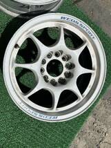  weds TC-05 15×6.5J インセット：+25 PCD：114.3 ホール数：5H 15インチ　2本　破損無し　クラック無し　シビック　インテグラ　_画像3