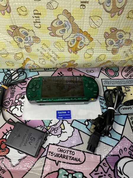 PSP3000本体スピリットグリーン限定色