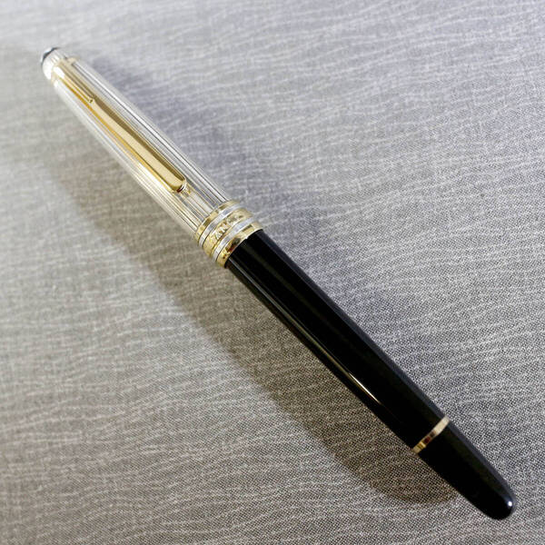 【美品】モンブラン ローラーボール 1631 ソリテール ドゥエ シルバー925