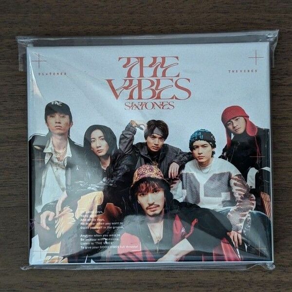 THE VIBES (初回盤B) (CD+Blu-ray) (特典なし) SixTONES