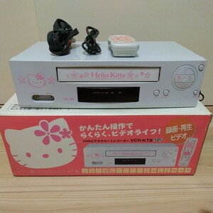 【希少 キティ バージョン】ORION ビデオカセットレコーダー VCR-KT8