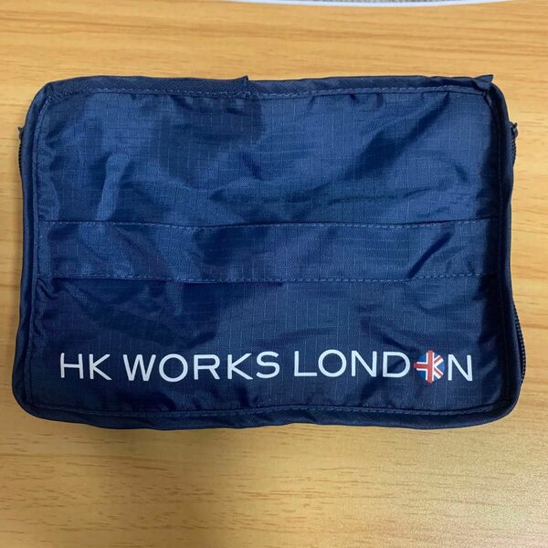 HK WORKS LONDON バニティポーチ