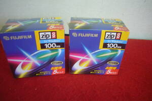 【未使用】FUJIFILM ZIP DISK ZIPディスク 100MB Windows ATOMM ZIP100 10枚 まとめて