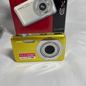 CASIO EXILIM EX-Z800 YE コンパクトデジタルカメラ カシオ