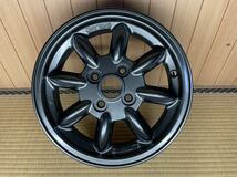 ダイハツ純正 MINILITE ミニライト 4本 14×4.5J ET45 4H PCD100 ガンメタ _画像3