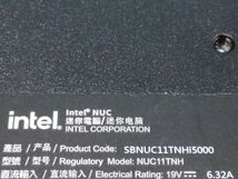 ★送料無料★ Intel インテル NUC 第11世代 Core i5 1135G7 NUC11TNHi5 BNUC11TNHI50000_画像2
